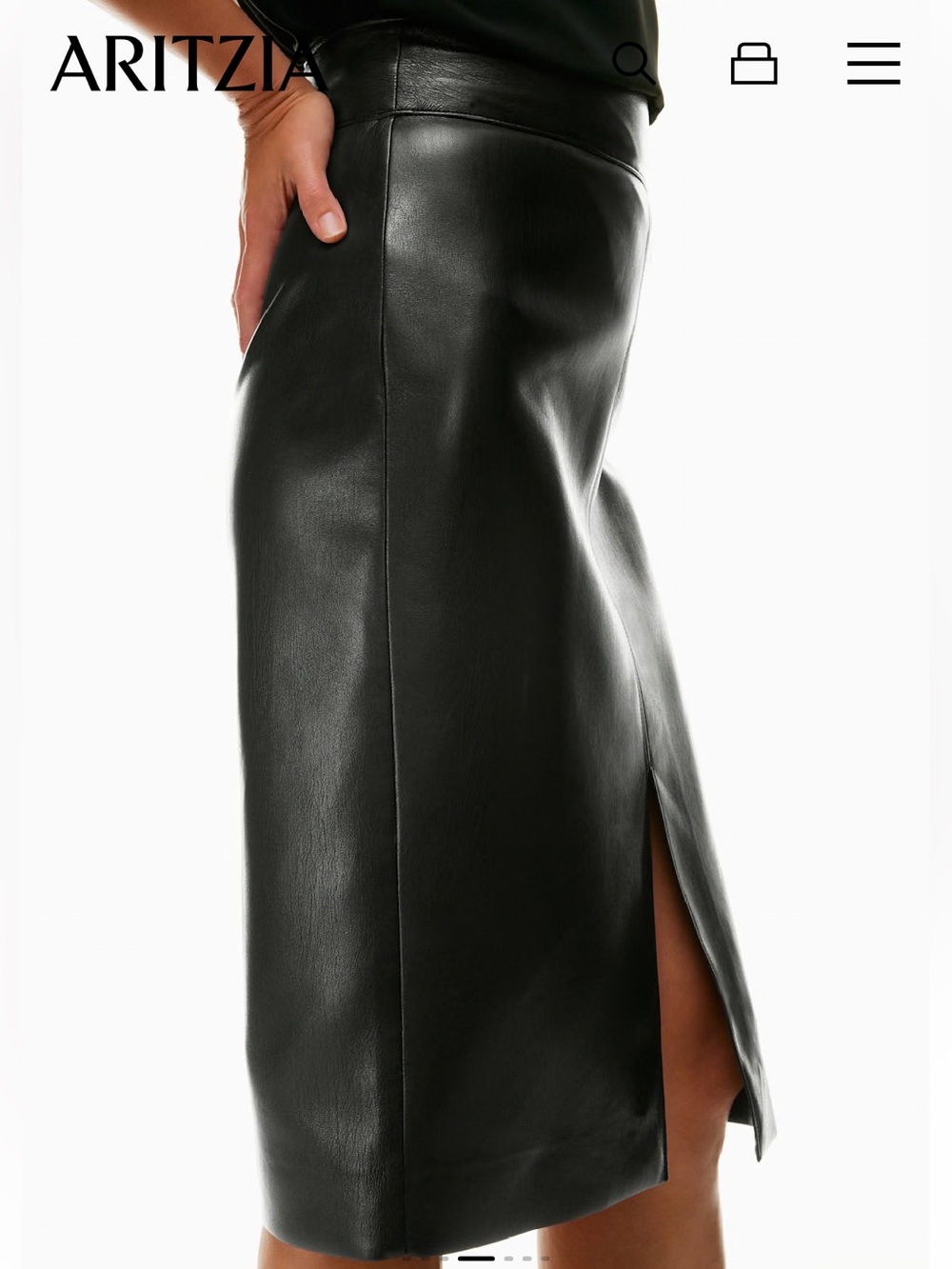 NWT Babaton Pegu Pencil Skirt